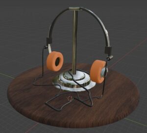 3D Model – Headphones